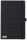 Caiet cu elastic Black Gold 13 x 21 cm, Honeycomb black, dictando Castelli