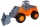 Tractor cu incarcator 36940 Craft, 24 cm, diverse culori Wader Polesie