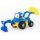 Jucarie Tractor cu incarcator si excavator 44785 Hardy Polesie