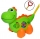 Jucarie de impins, cu forme, Dinozaur 