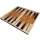 Joc 3 in 1: Sah, table, dame cutie mica din lemn 29 cm