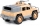Jucarie Jeep militar de aparare cu mitraliera 63540 Polesie