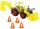 Excavator cu incarcator 377 ConsTruck Wader Polesie