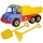 Camion cu lopata si grebla, 60 cm 