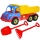 Camion cu lopata si grebla, 60 cm 