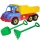 Camion cu lopata si grebla, 60 cm 