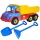 Camion cu lopata si grebla, 60 cm 
