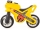 Motocicleta fara pedale 80578 MX-ON, culoare galben, Polesie