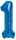 Balon cifra 1, din folie de aluminiu, albastru, 46 cm