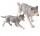 Figurine animale salbatice cu pui, diverse