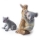 Figurine animale salbatice cu pui, diverse
