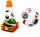 Set antrenament fotbal cu minge si 4 jaloane