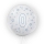 Balon transparent - albastru 45 cm, cifra 0, baieti Tuban
