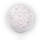 Balon transparent - roz 45 cm, cifra 3, fete Tuban