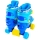 Patine cu rotile, PVC, marimea M, 35-38