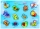 Puzzle din lemn incastru, Insecte