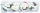 Globuri pentru pomul de Craciun, 6 cm, 4 buc/set, diverse motive