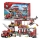 Joc constructie Statia de pompieri, 881 piese, Blocki 