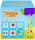 Cuburi educative, stivuibile, multicolore 