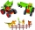 Set tractor si figurine dinozaur