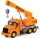Jucarie camion constructii si macara, cu lumina si sunet, 34 x 12 x 19 cm, Polesie 