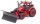 Jucarie tractor cu plug deszapezire negru, 31 x 15 x 15 cm, Polesie