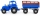 Jucarie tractor cu remorca, Altay, 57 x 17 x 18 cm, Polesie 