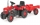 Tractor cu pedale si remorca, Rosu, 53 x 143 x 45 cm Dolu 