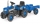 Tractor cu pedale si remorca, Albastru, 53 x 143 x 45 cm Dolu 