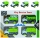 Set de joaca Masinute salubrizare frictiune, 4 buc/set, in cutie