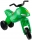 Motocicleta fara pedale, verde