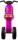 Motocicleta fara pedale, roz