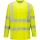 Tricou cu maneci lungi Hi-Vis, galben, regular, Portwest