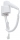 Uscator de par vertical cu buton, din plastic alb, 1240 W, Mediclinics 