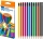 Creioane colorate cu radiera, 12 culori/set S-Cool 