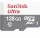 Card de Memorie Sandisk MicroSDXC, 128GB, Adaptor SD, Class 10