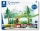 Creioane colorate Design Journey 146C, cutie metal, 72 culori/set Staedtler