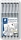 Liner Pigment 308, diverse grosimi, 6 buc/set, Staedtler 