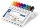 Marker whiteboard (tabla) varf rotund 2 mm set 8 culori Lumocolor 351 Staedtler