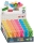 Radiera Burgo culori fluorescente  1 bucata/blister Diplay 36 bucati SERVE