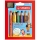 Creioane colorate Woody 3 in 1 + ascutitoare, 6 culori/set Stabilo