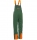 Pantaloni cu pieptar cu protectie impotriva ferastraului cu lant, marime: 3XL, Verde / Portocaliu, Rock Safety WOODCUTTER
