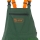 Pantaloni cu pieptar cu protectie impotriva ferastraului cu lant, marime: S, Verde / Portocaliu, Rock Safety WOODCUTTER