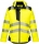 Jacheta de iarna Hi-Vis PW3, Galben/Negru, Portwest 