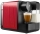 Espressor capsule Tchibo Cafissimo milk red, cu rezervor lapte 400 ml pentru Cappuccino si 3 nivele de presiune, culoare rosu