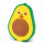 Ascutitoare simpla Tochain cu container si radiera 27 mm avocado, 24 buc/display