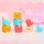 Radiera Tochain fericit, 3 buc, diverse culori, 24 buc/display