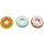 Radiera Tochain, gogoasa mare, diverse culori, 18 buc/display