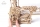 Puzzle 3D, lemn, mecanic Aviator, 726 piese, Ugears
