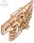 Puzzle 3D, lemn, mecanic  Flight Starter, 198 piese, Ugears 